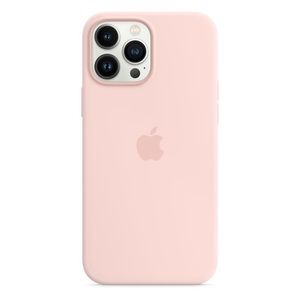 Apple iPhone 13 Pro Max/iPhone Silicone Case with MagSafe – Chalk Pink